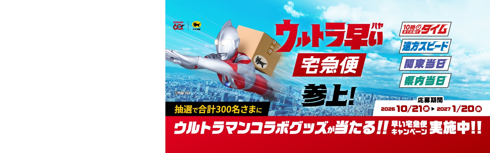 早い宅急便キャンペーン